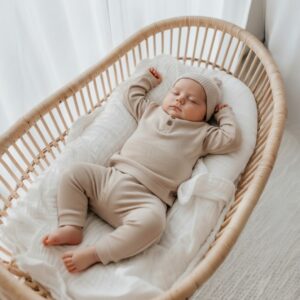 Soft Sand Lounge Set jongens beige Comfortabele baby set 3–18 maanden