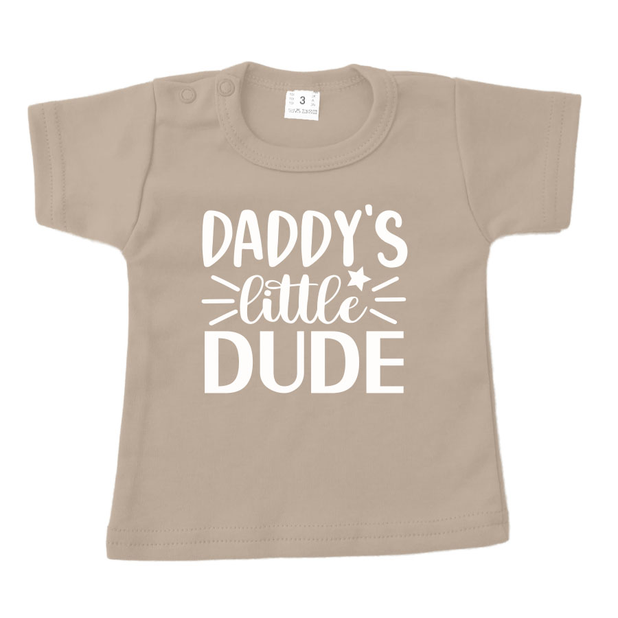 Shirt Daddy's little Dude - Afbeelding 2