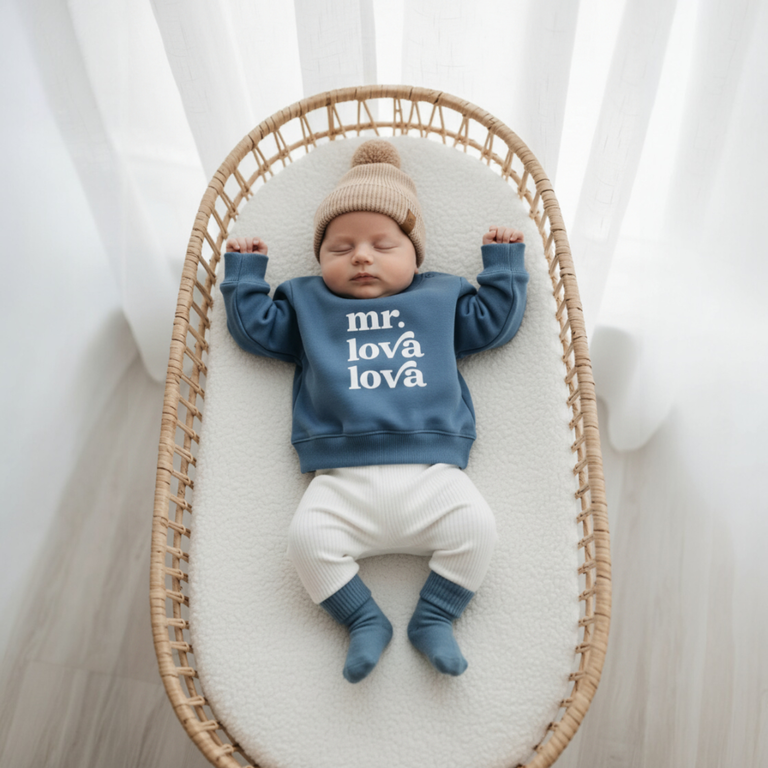 Mr. Lova Lova jongens trui | Meerdere kleuren | Maat 56 t/m 104 - Afbeelding 3