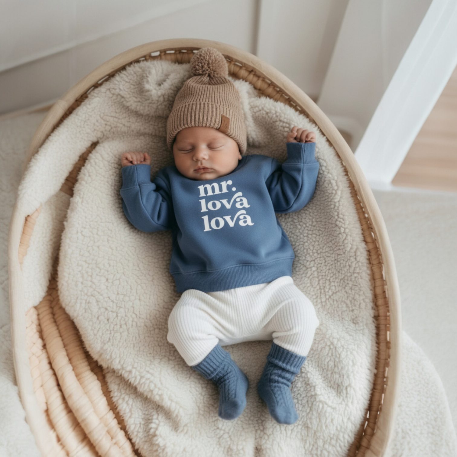 Mr. Lova Lova jongens trui | Meerdere kleuren | Maat 56 t/m 104 - Afbeelding 4