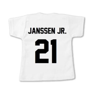 Shirt naam + Rugnummer