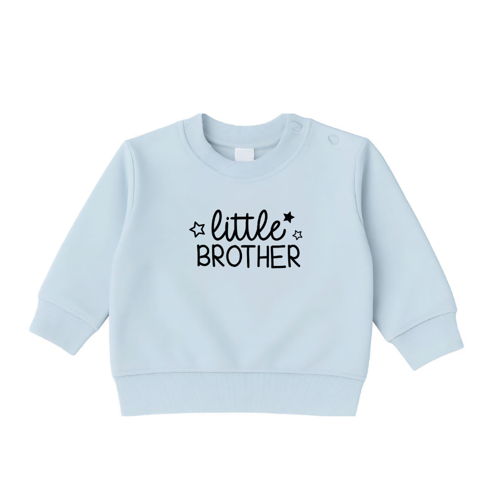 Jongens sweater Little Brother – lieve trui in meerdere kleuren maat 56 t/m 104 - Afbeelding 4