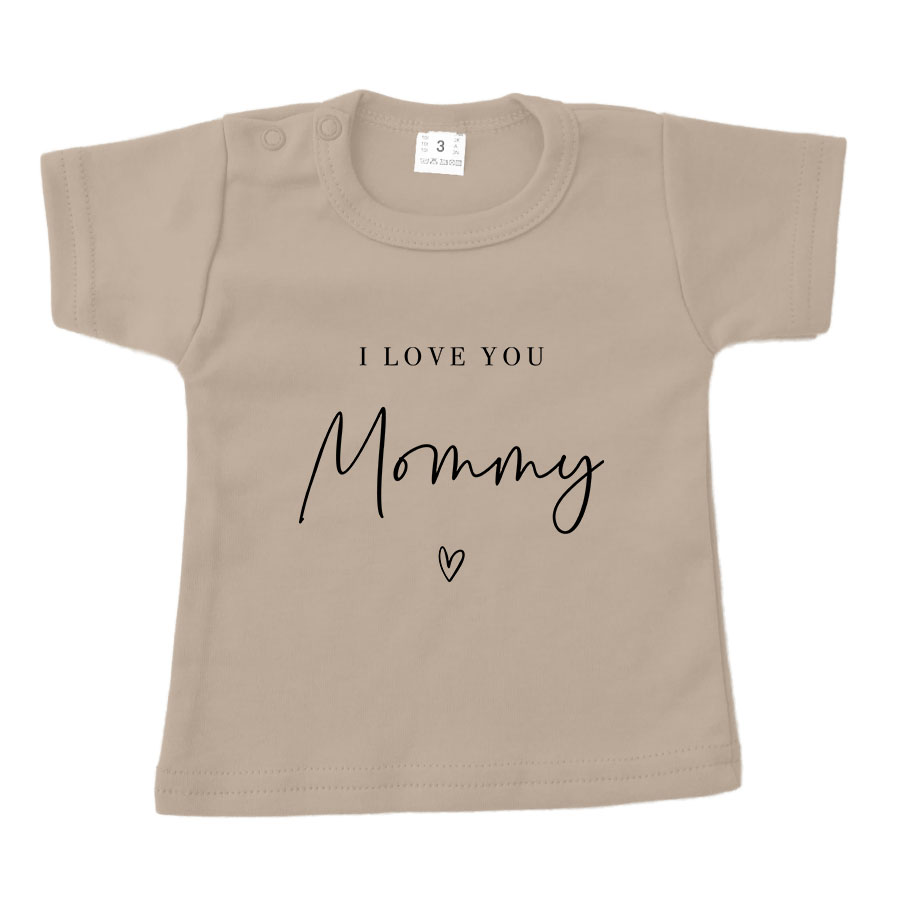 Shirt Love you mommy - Afbeelding 2