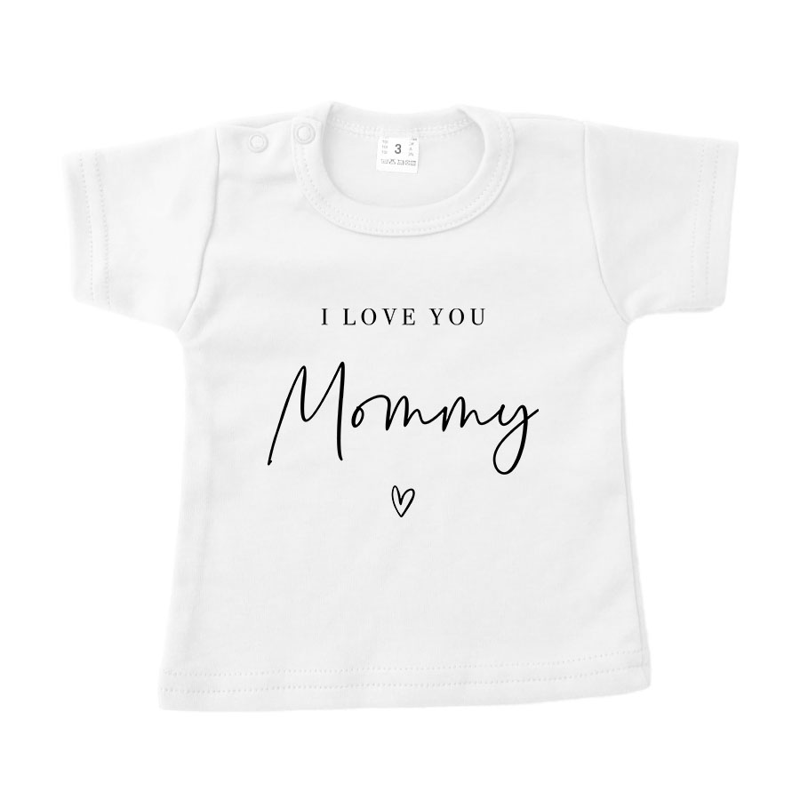 Shirt Love you mommy - Afbeelding 3