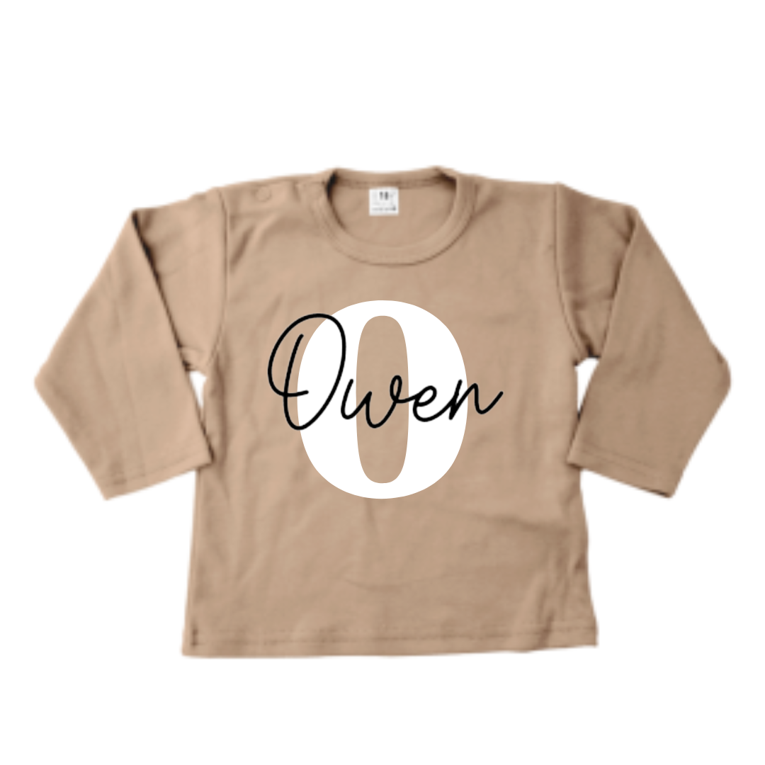 Little Adventure shirt naam letter - Afbeelding 7