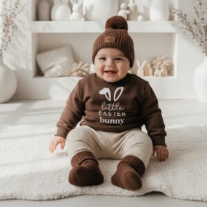 Paastrui “Little Easter Bunny” | 100% katoen | Maat 56–104