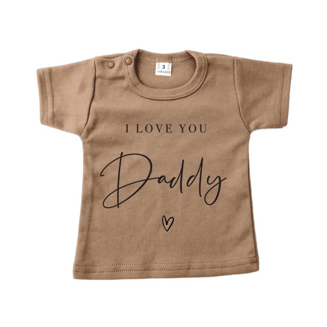 Shirt Love you daddy - Afbeelding 2