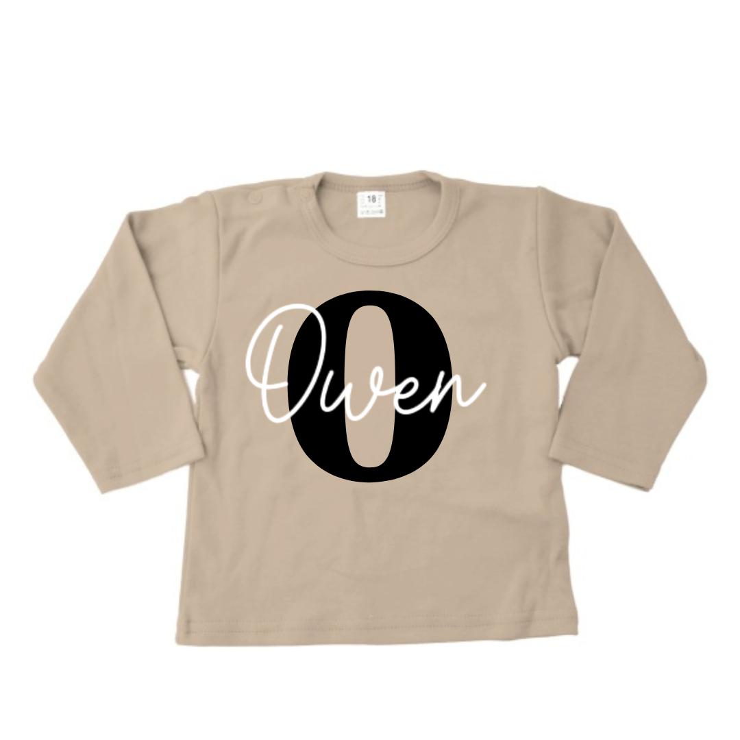 Little Adventure shirt naam letter - Afbeelding 5