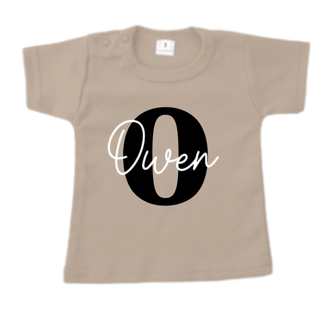 Little Adventure shirt naam letter - Afbeelding 4