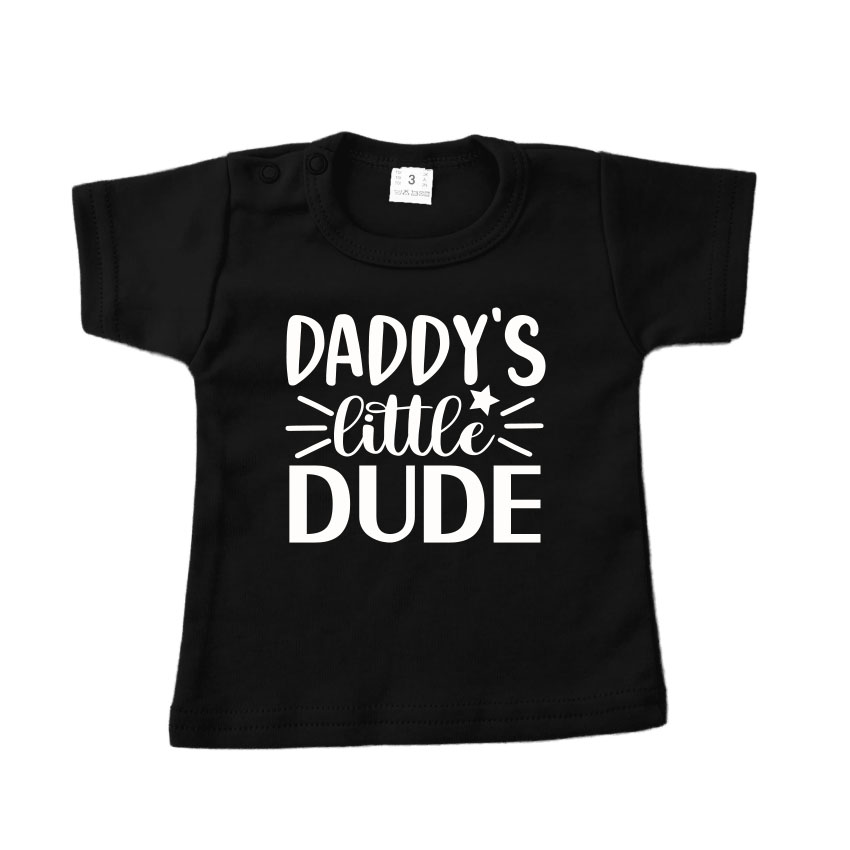 Shirt Daddy's little Dude - Afbeelding 3