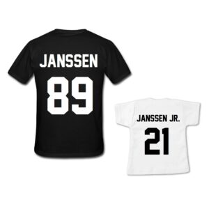 Twin set Shirts Heren Naam en Rugnummer